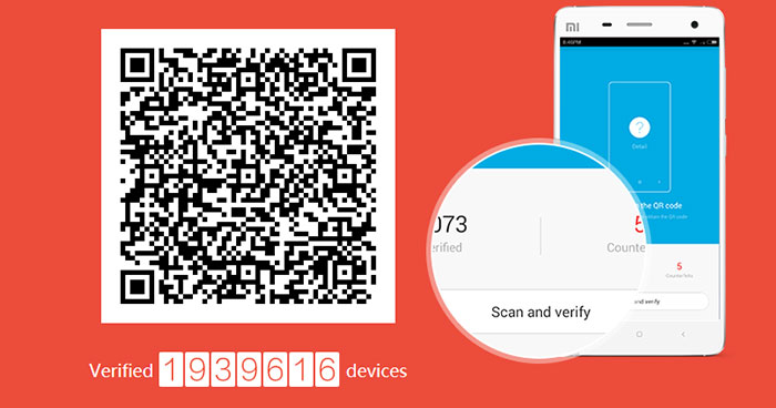 برنامه Mi Verification برای تشخیص اصل و یا فیک گوشی