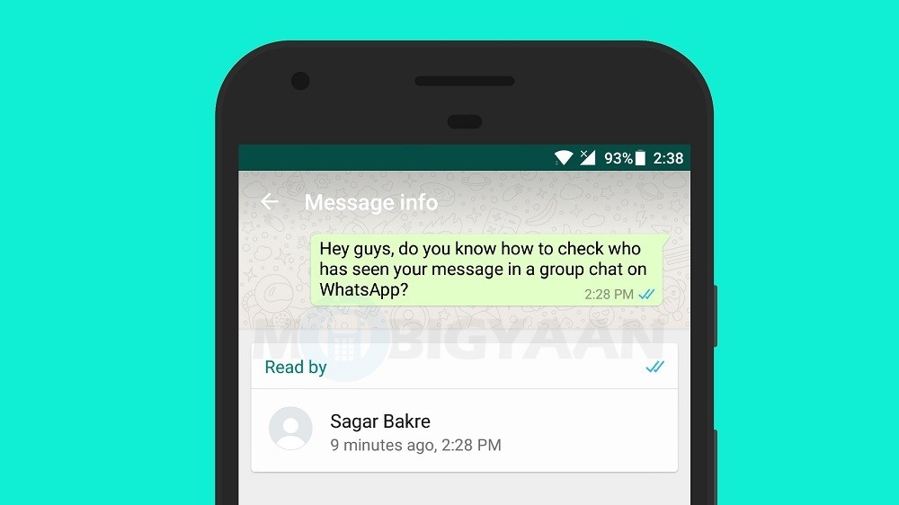 جلوگیری از تیک دار شدن پیام خوانده شده واتساپ (WhatsApp)