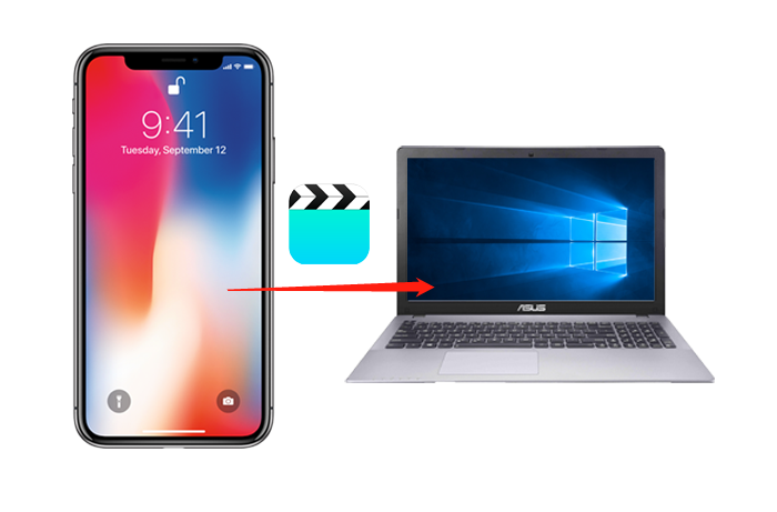 انتقال دستی ویدئو و عکس از آیفون یا آیپد به کامپیوتر (2 قدم)