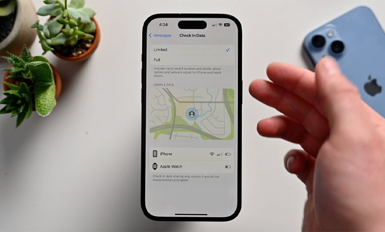 ویژگی Check In در iOS 17