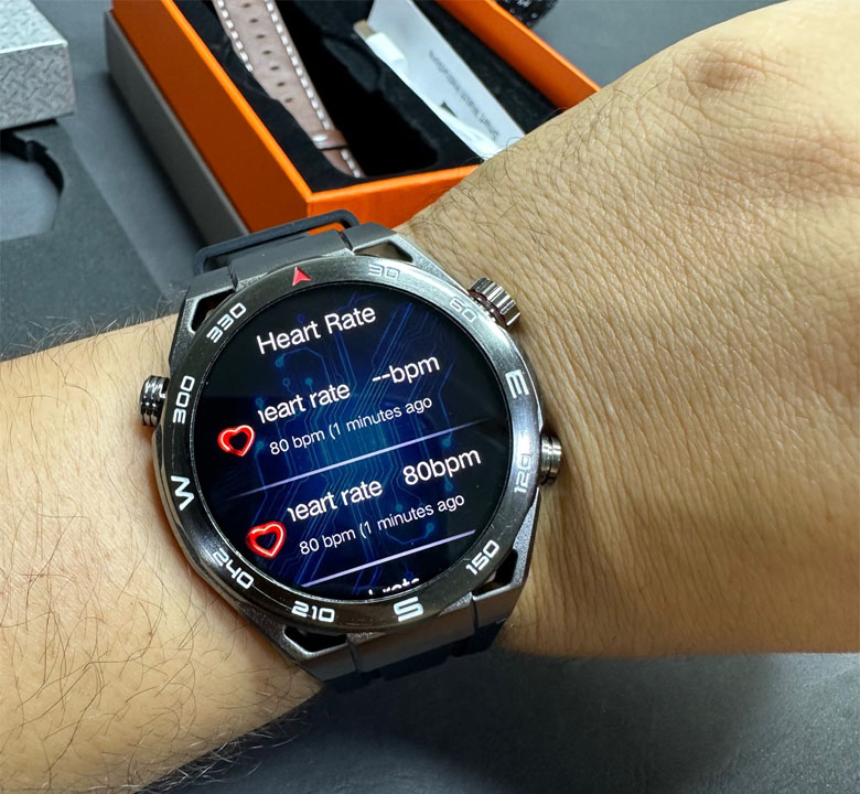صفحه نمایش در ساعت هوشمند HK9 Hero نسخه Chat GPT
