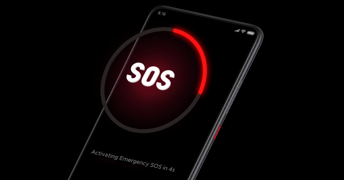 چگونه sos فعال کنیم