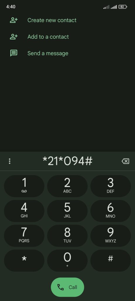 خارج کردن گوشی ار دسترس برای برخی افراد